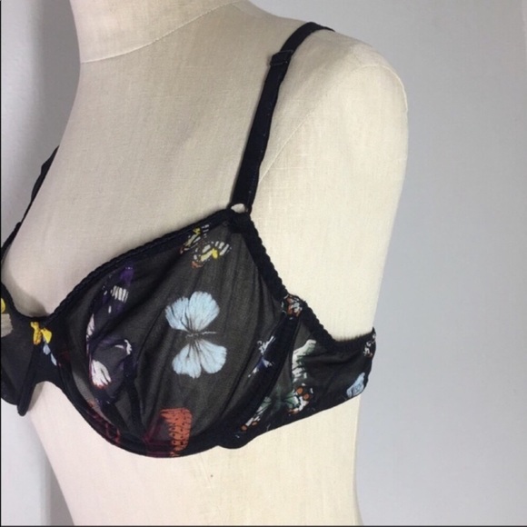 Dolce and Gabbana Black Underwire Bra Size 36B - Picture 2 of 4